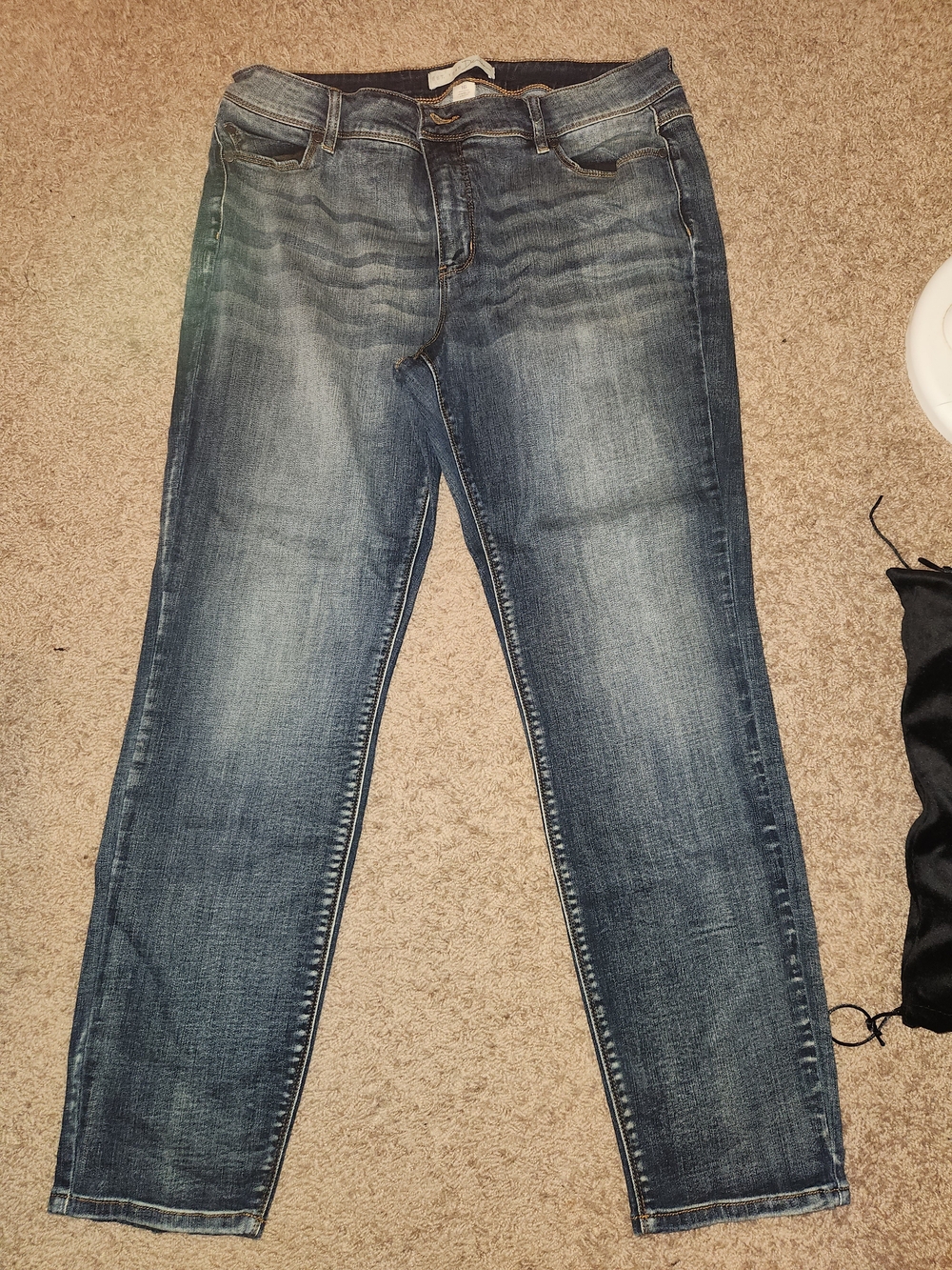 Women’s Blue Washed Stretch Jeans